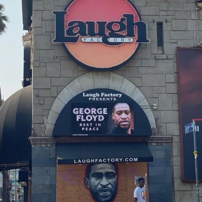 02-Laugh-Factory-George-Floyd-Sign