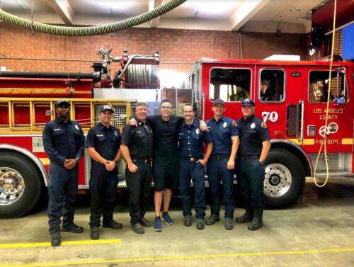 01 - Adam with Firefighters