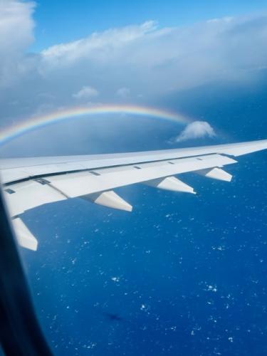 01 - plane rainbow