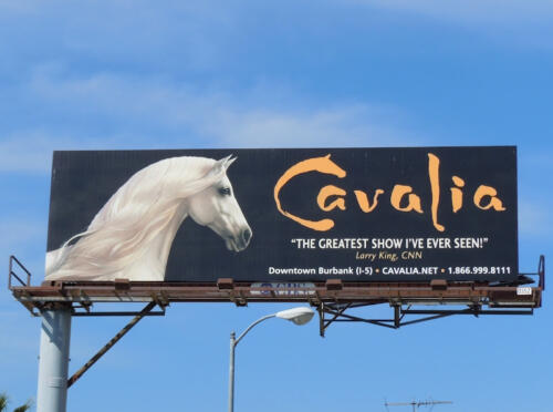 03 - Cavalia horse show billboard