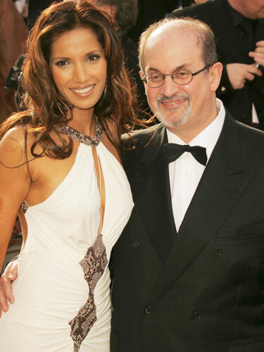 03 - Padma Lakshmi and Salman Rushdie