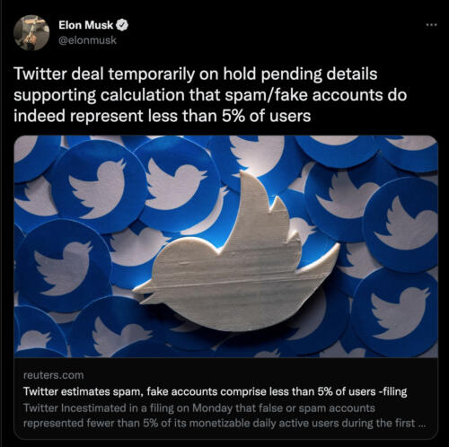 07 - NEWS - Twitter Musk Tweet